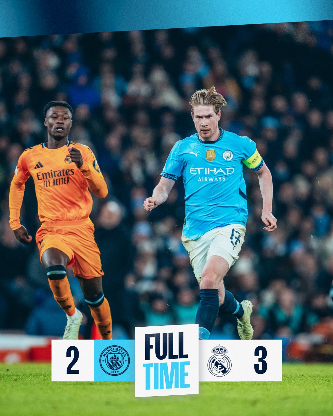 曼城主场不败纪录告终，詹姆斯独中两元