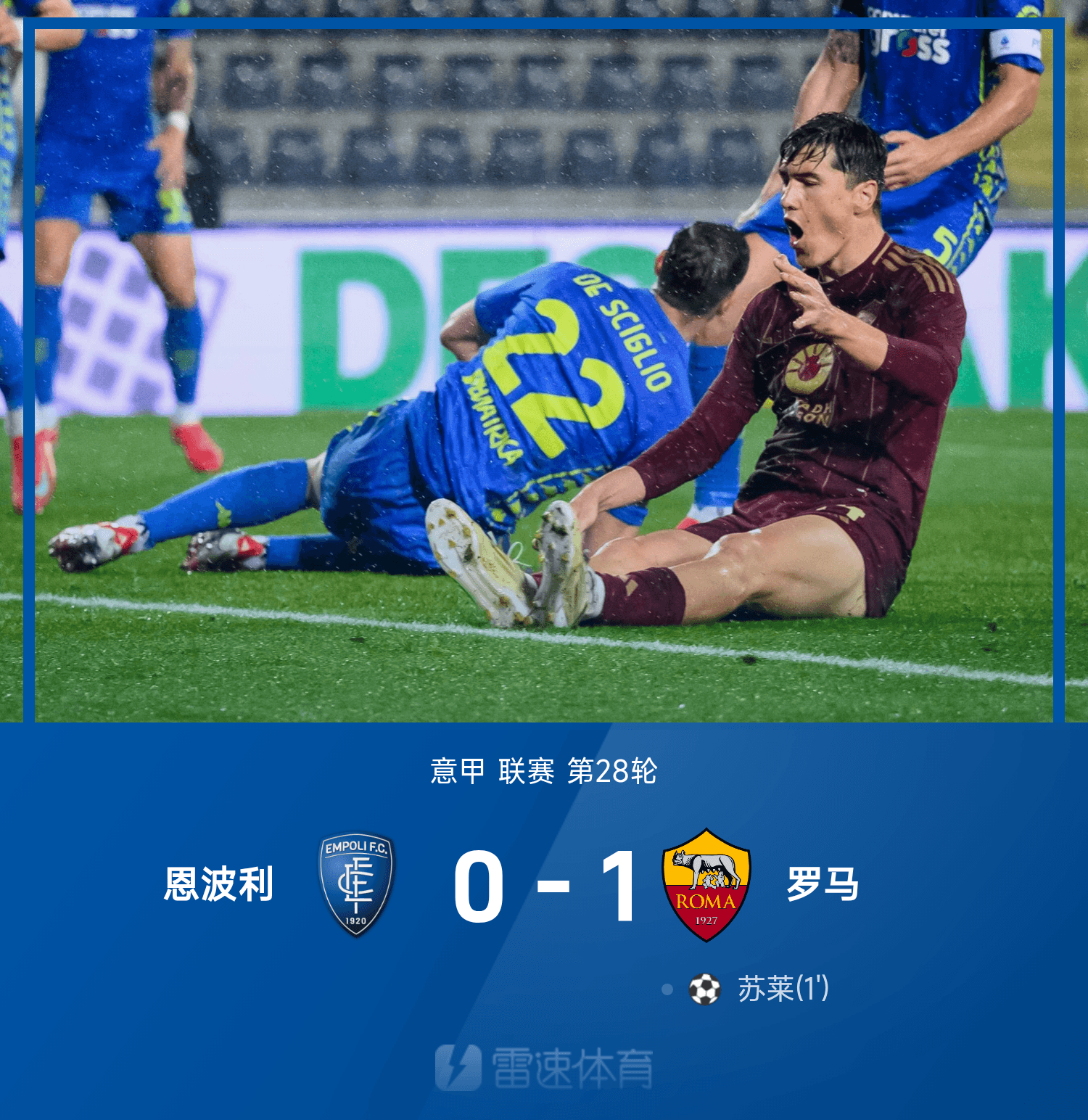 佛罗伦萨遭遇两连平，难以取胜